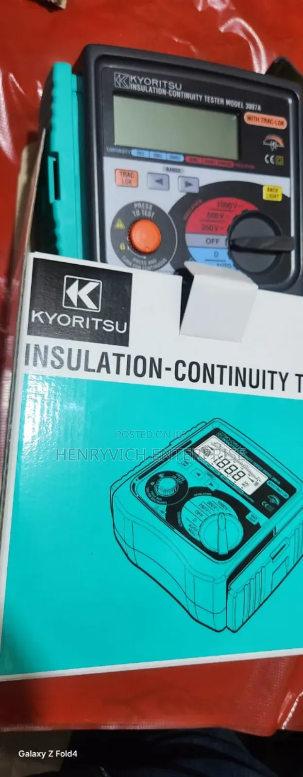 Insulation _Continuity Tester Model 3007a 