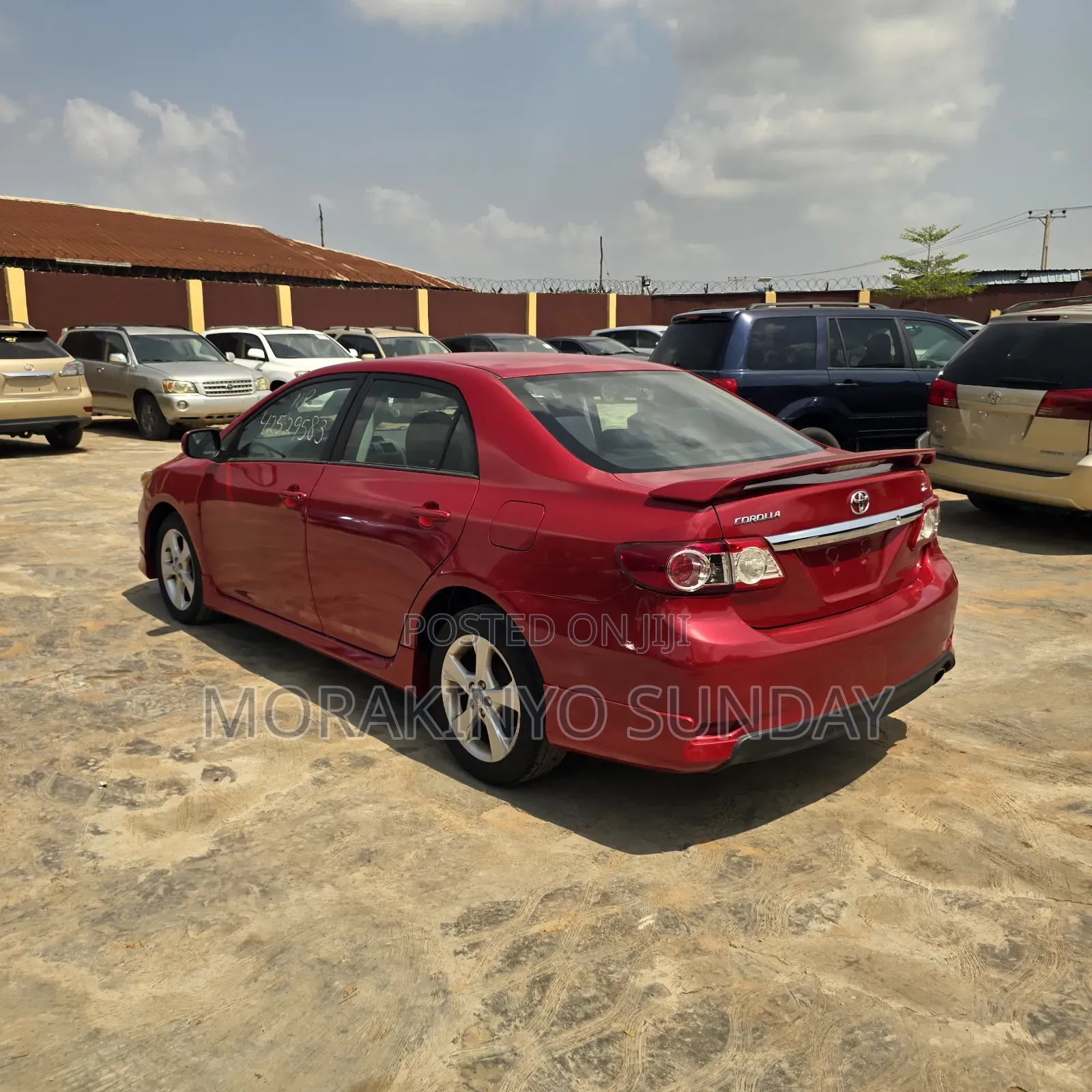 Toyota Corolla S 4dr Sedan (1.8L 4cyl 4A) 2013 Red