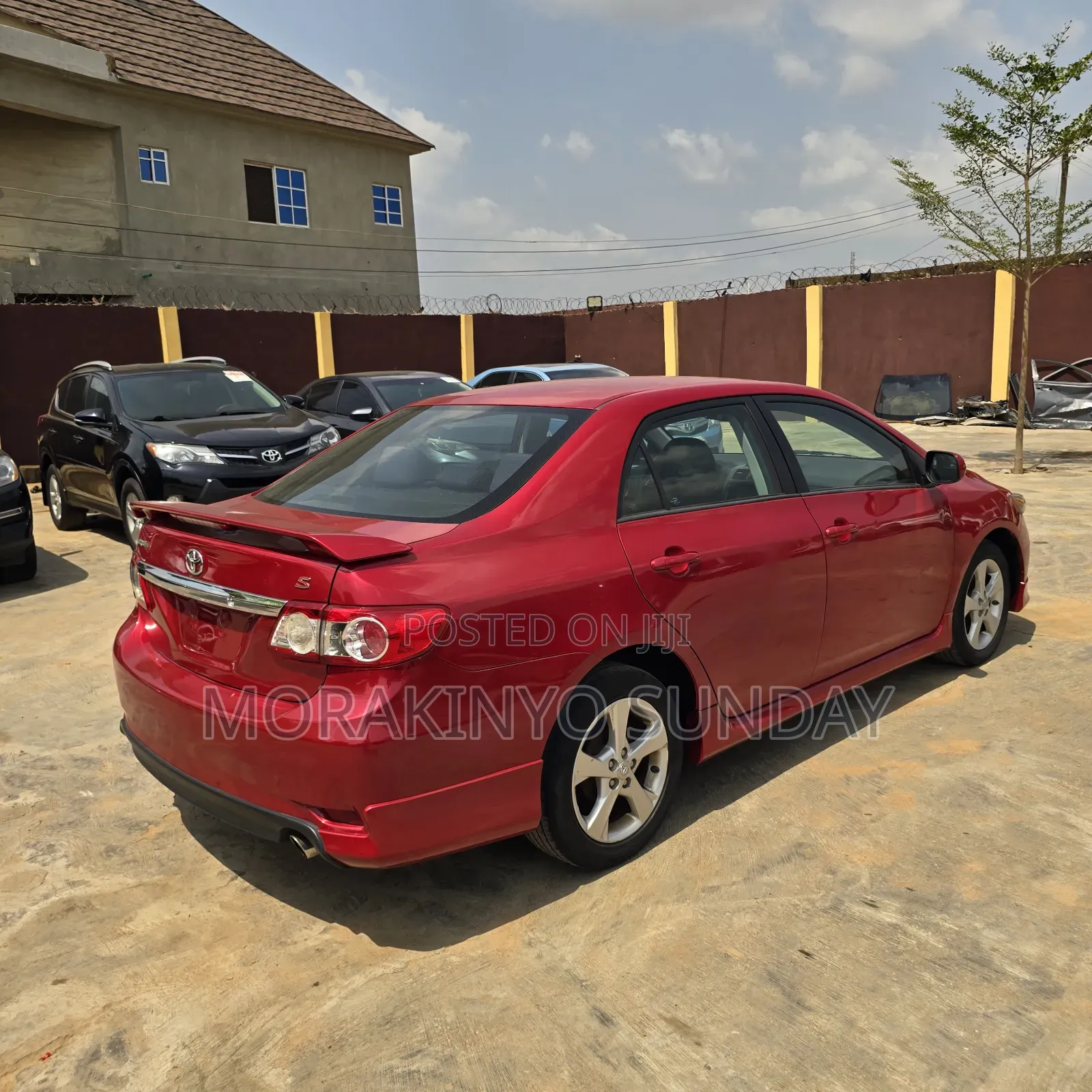 Toyota Corolla S 4dr Sedan (1.8L 4cyl 4A) 2013 Red