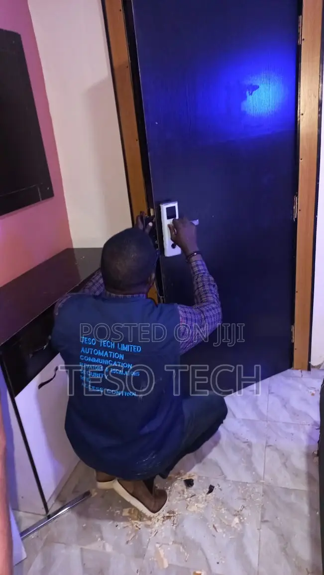 Smart Door Handle Lock Finger Print