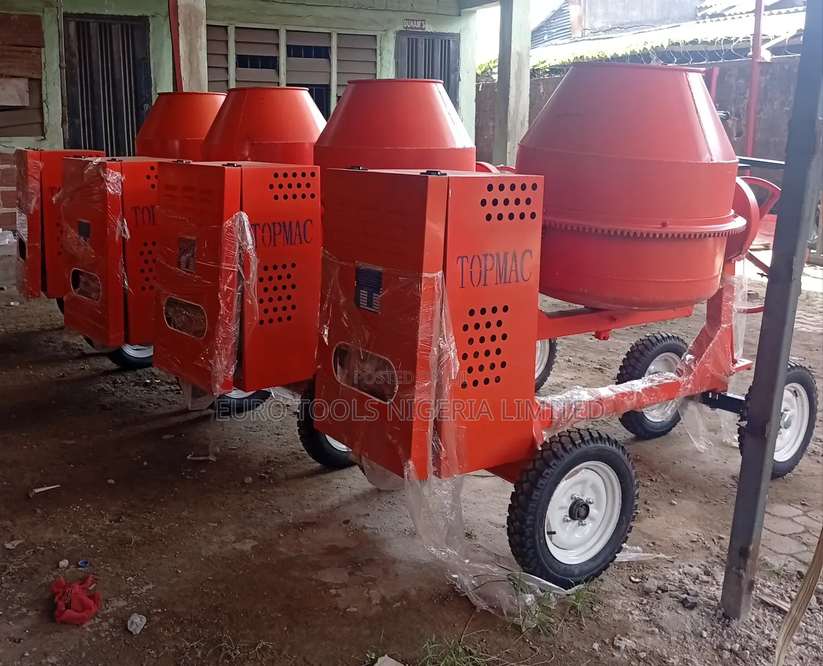 Topmac Concrete Mixer 400 Litres (Petrol)