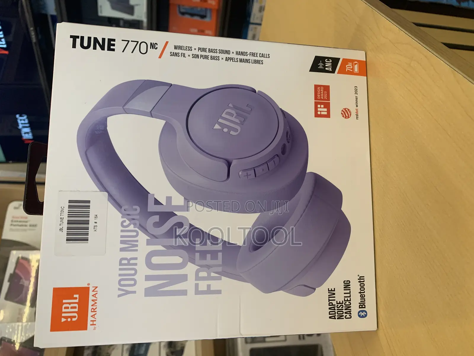 JBL Tune 770nc Adaptive Noise Cancellation