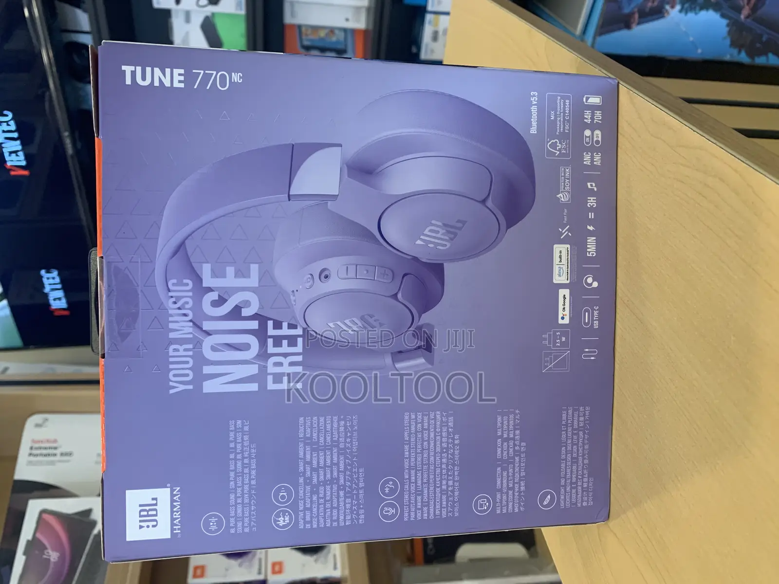 JBL Tune 770nc Adaptive Noise Cancellation