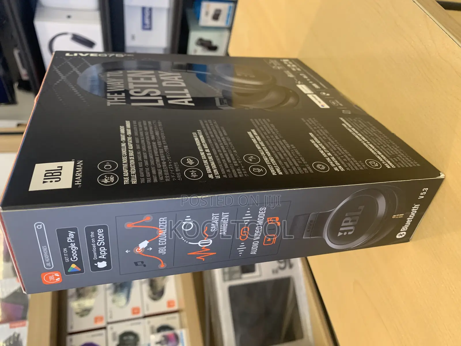 Brand New JBL Live 675nc Wireless Adaptive Noise Cancellation