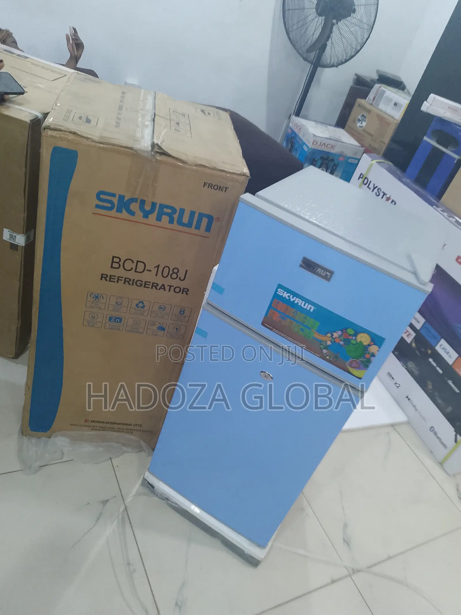 Skyrun Bcd-108j Freezer And Fridge Combo
