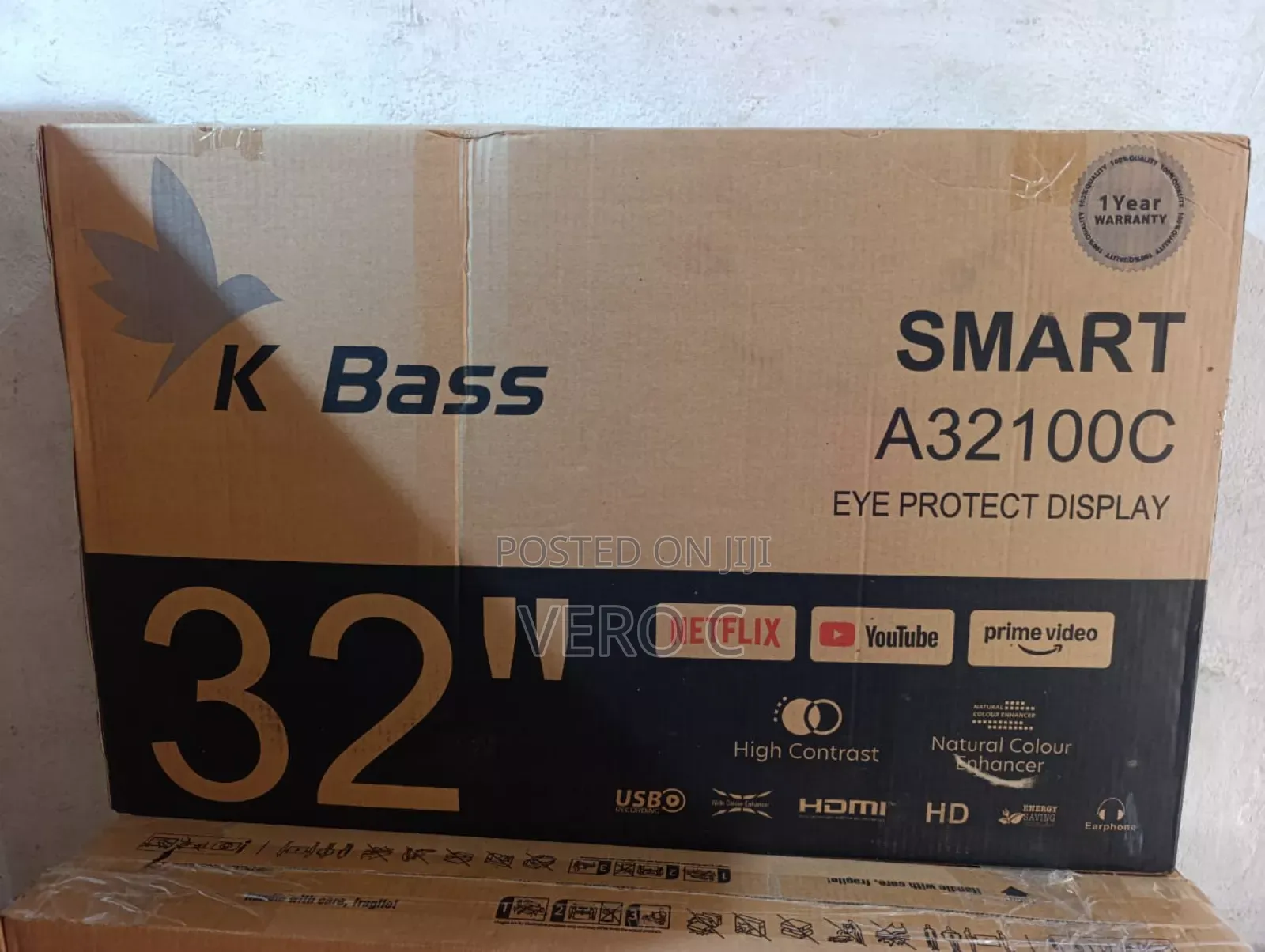Original K Bass 32"Smart Tv