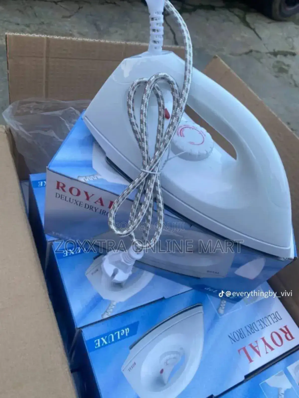 Royal Deluxe Dry Pressing Iron 1000w