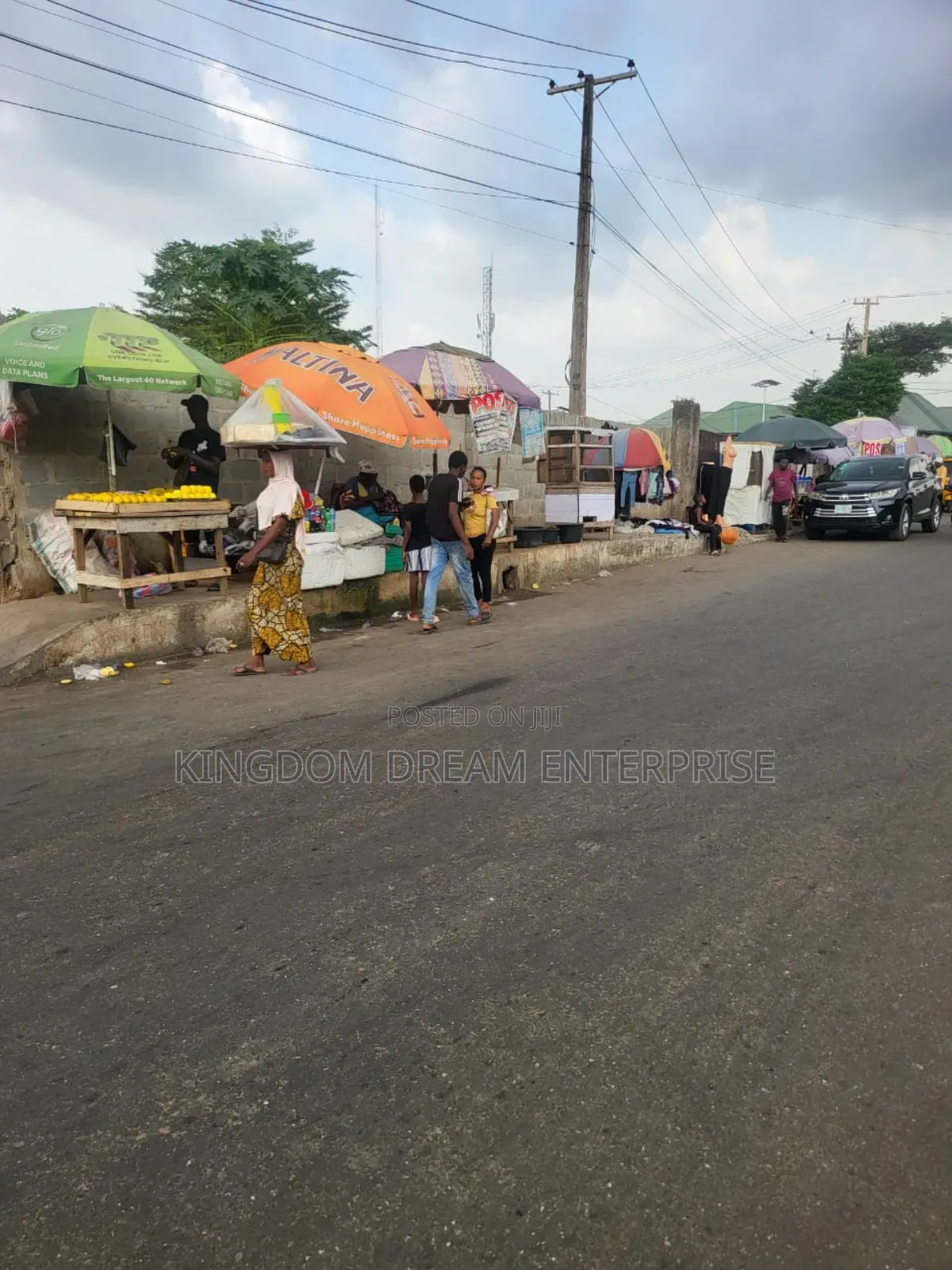 5 Plots at Abulegba Agege Road, Abatoir Market Cofo N1.2b