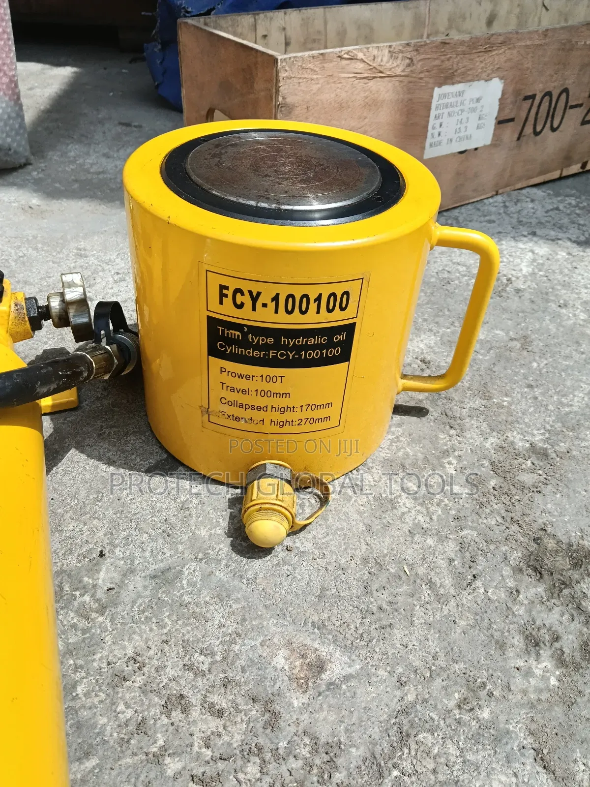 100ton Manual Hydraulic Cylinder Jack