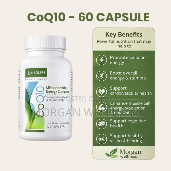 Coq10 Mitochondrial Energy Complex, Heart Support + Energy Booster