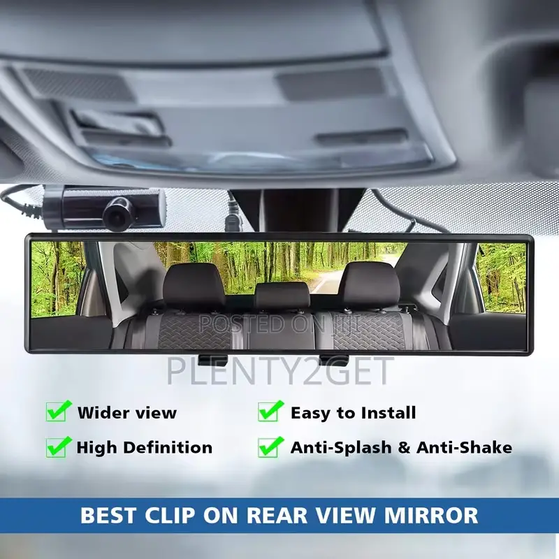 1pc Car Blind Spot Mirror - Wide-Angle Convex Rearview Mirror for Cars