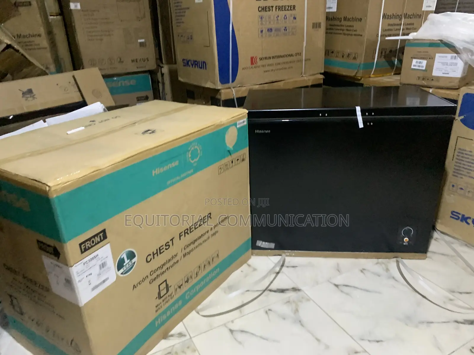 Hisense Fc-320sh Chest Freezer With Removable Basket