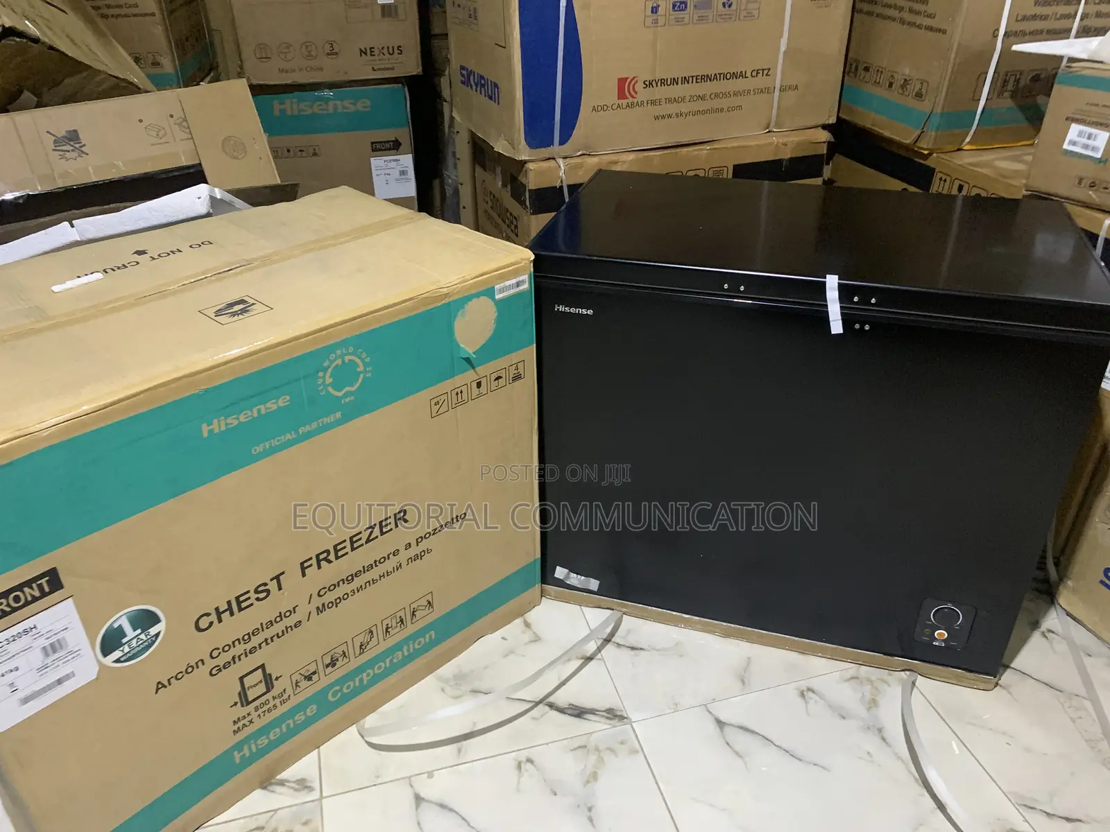 Hisense Fc-320sh Chest Freezer With Removable Basket