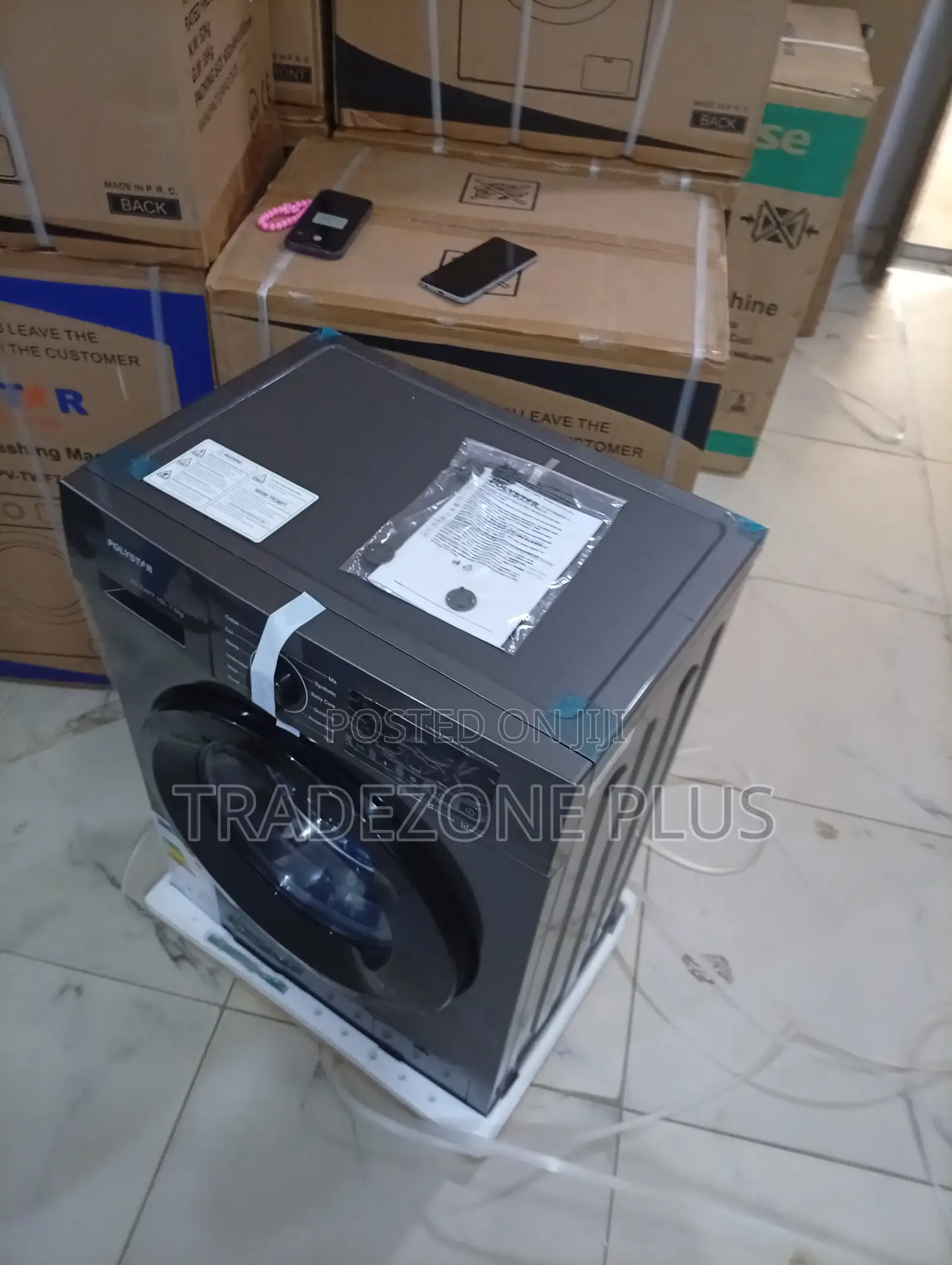 Polystar 6kg Front Load Washer Pv-Twf7.1gl – Smart Washing Technology