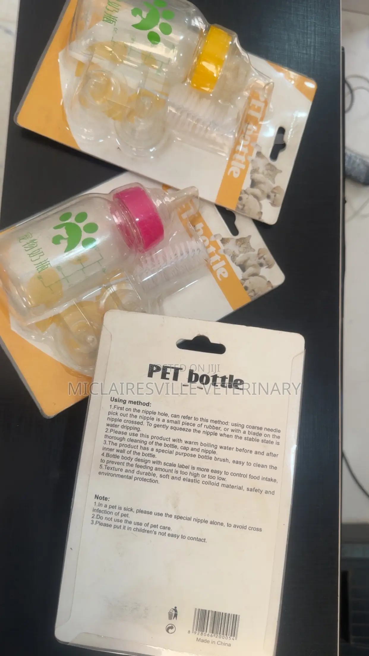 Pet Feeding Bottle – Milk Liquid Feeder for Puppies Kittens