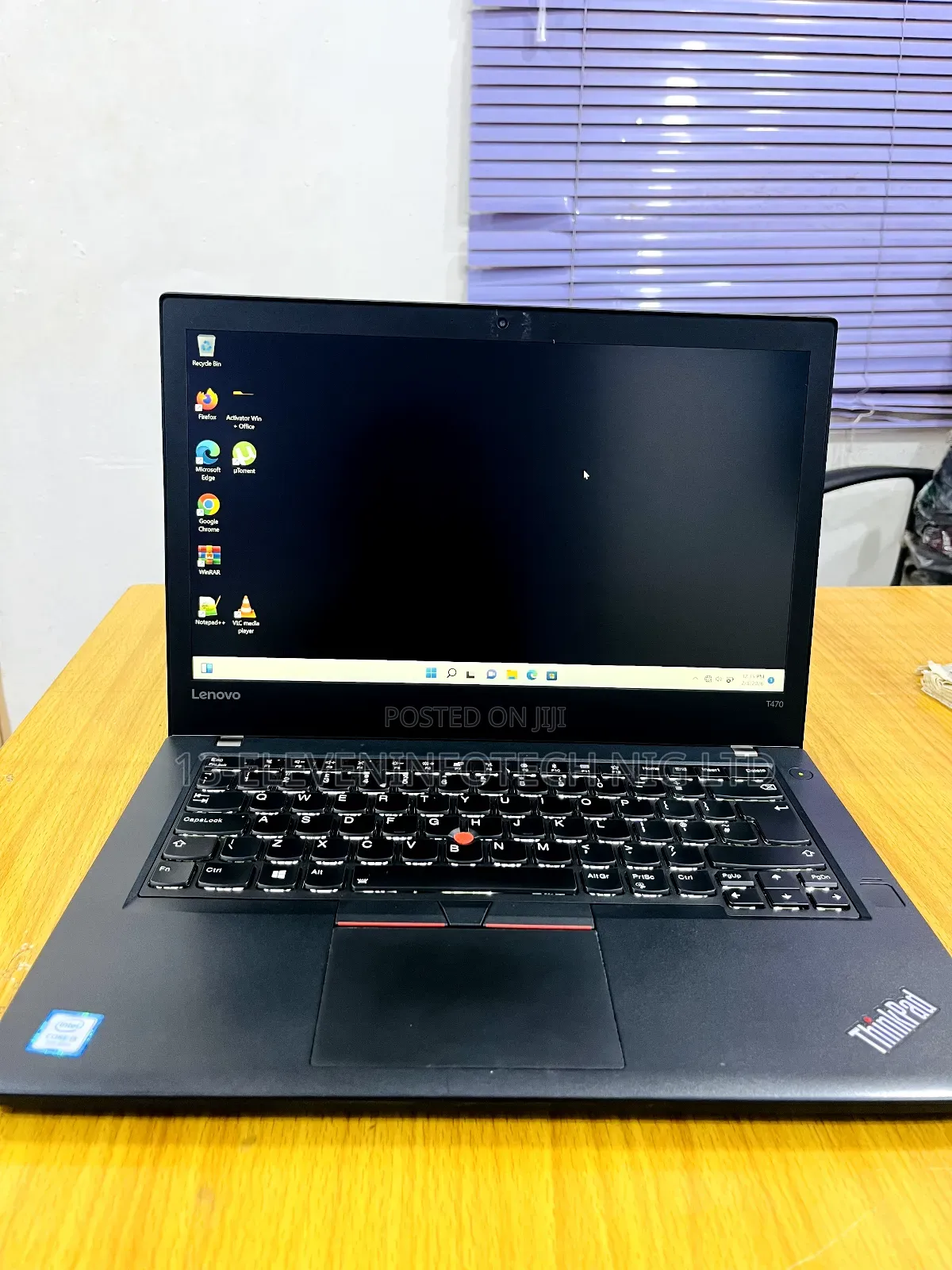 Laptop Lenovo ThinkPad T470 8GB Intel Core I5 SSD 256GB