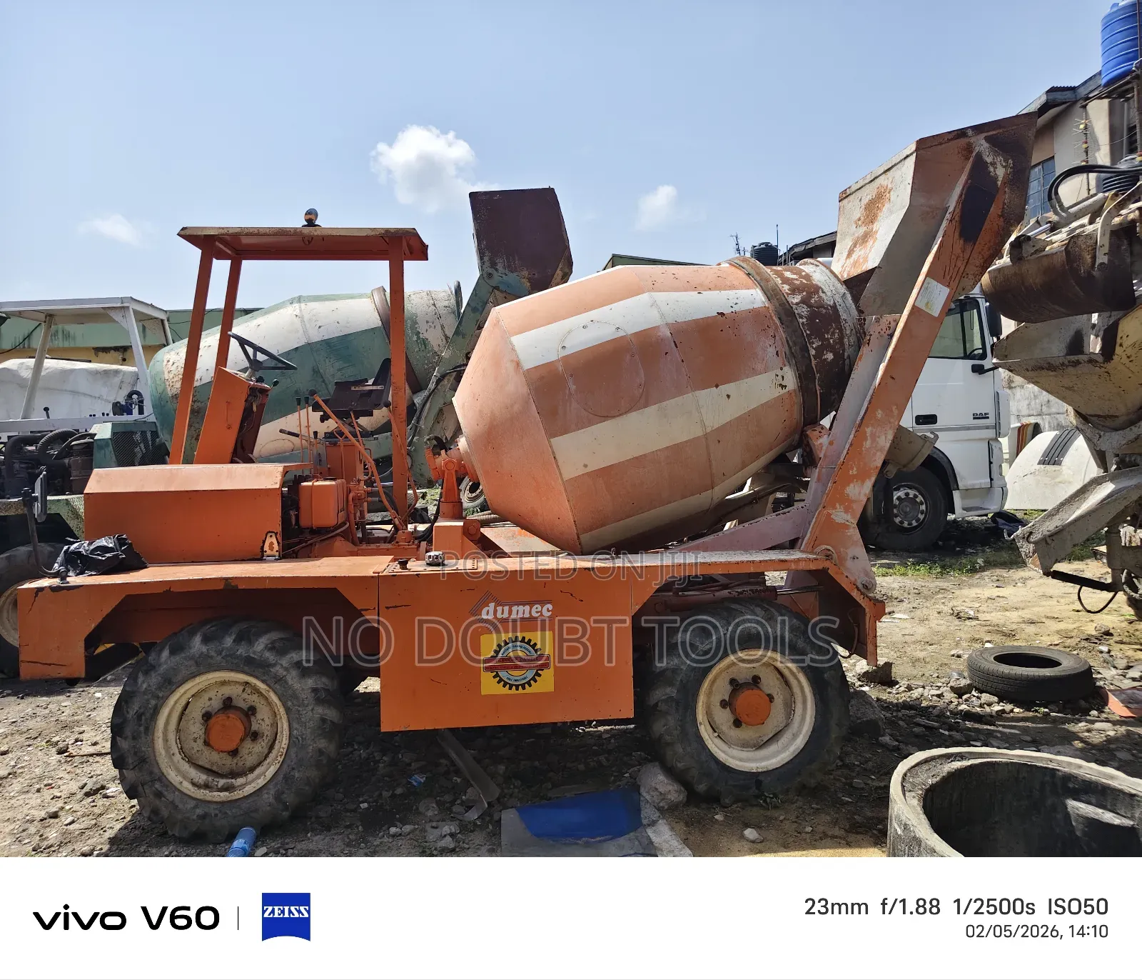 Mobile Concrete Mixer