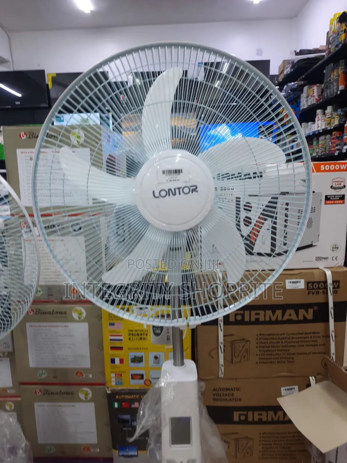 Lontor Rechargeable Fan 18inches