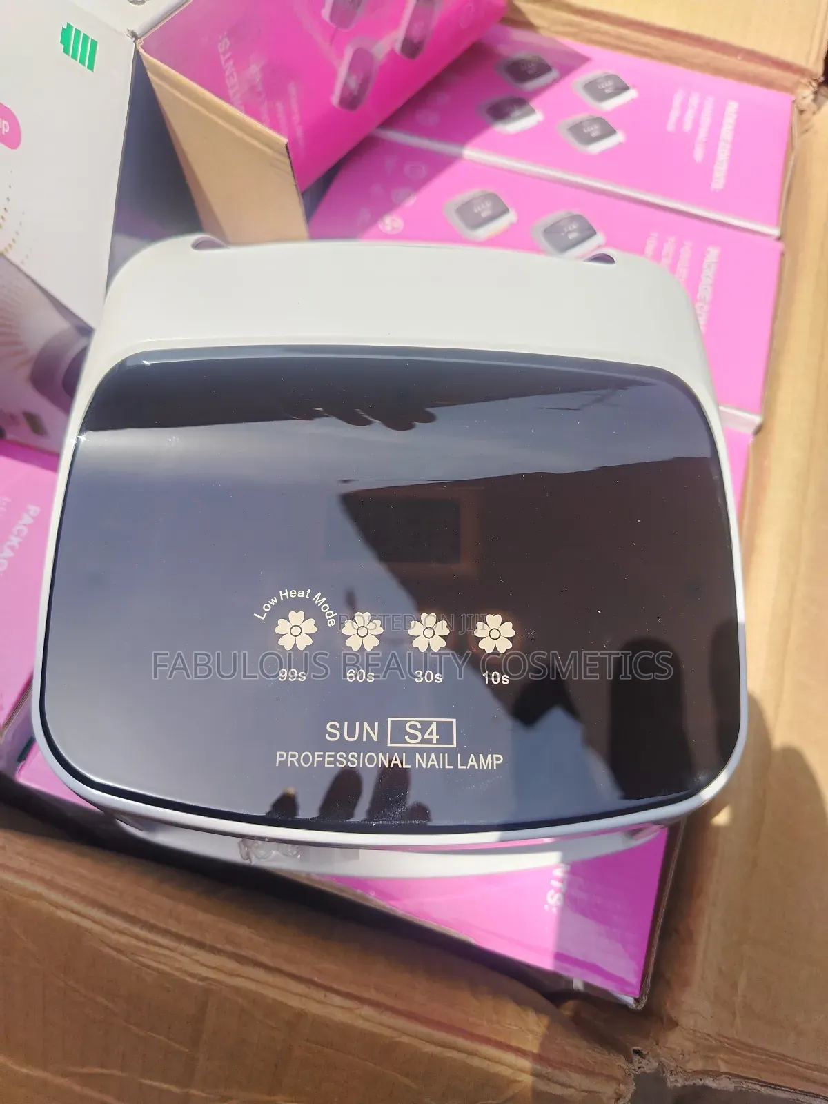 Cordless Rechargeable Nail Gel Polish Light Dryer 108w Led/Uv Naillamp