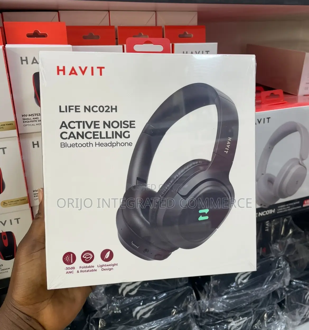 Havit Life Nco2h Active Noise Cancelling Bluetooth Headphone