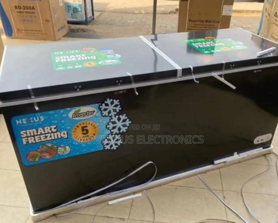 Brand New Nexus Double Door Inverter Chest Freezer With Inbuilt Stab