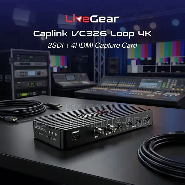 Livegear 2 Sdi 3g and 4k60 Signals 4 Hdmi Capture Card