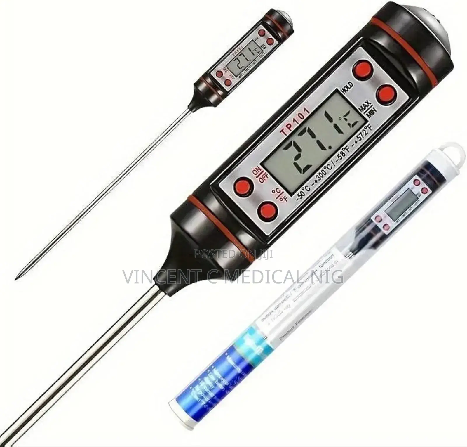 Food Thermometer for Kitchen Laboratories
