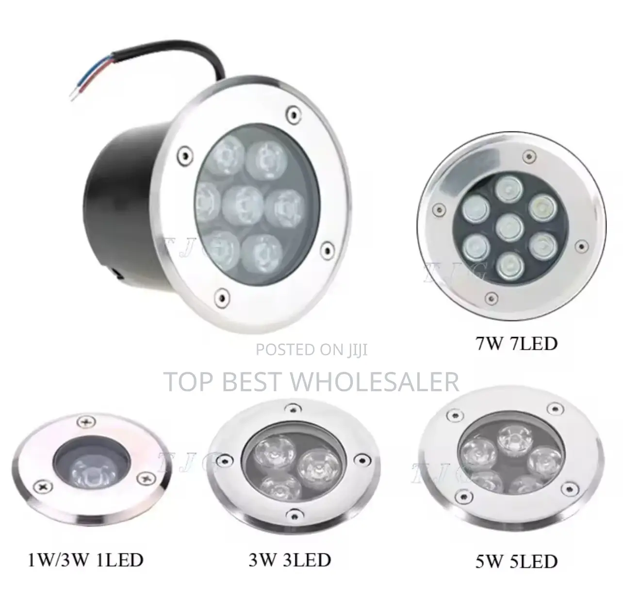 Waterproof Led Light Garden Underground 1w 3w 5w