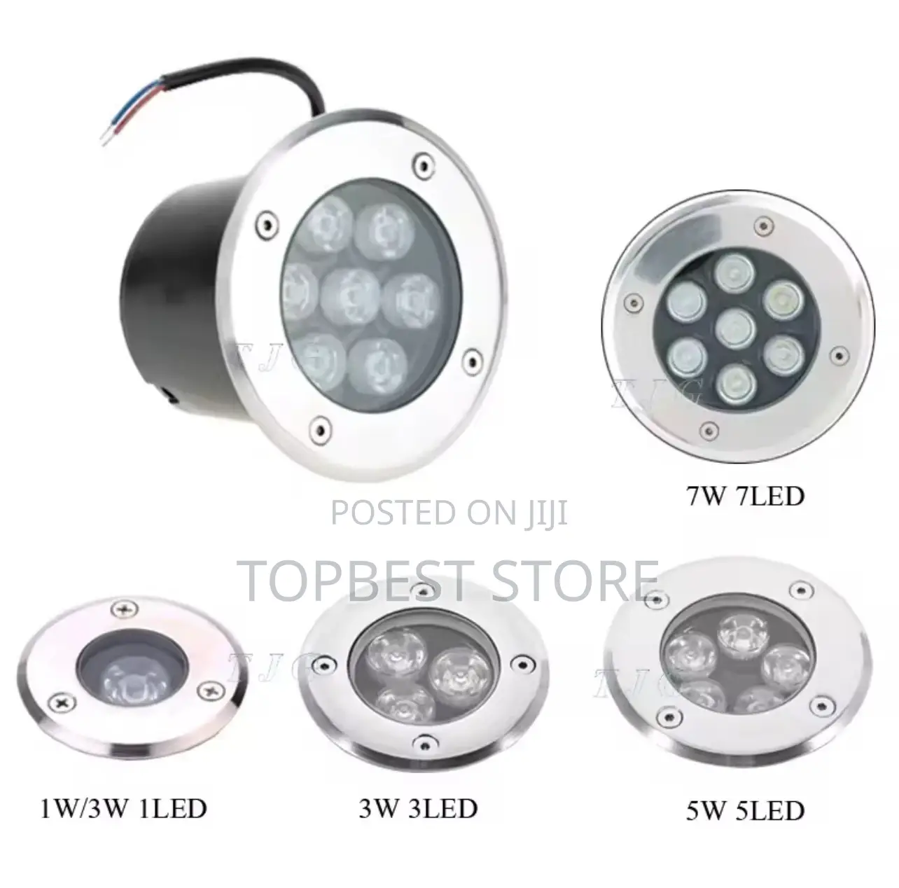 Waterproof Led Light Garden Underground 1w 3w 5w