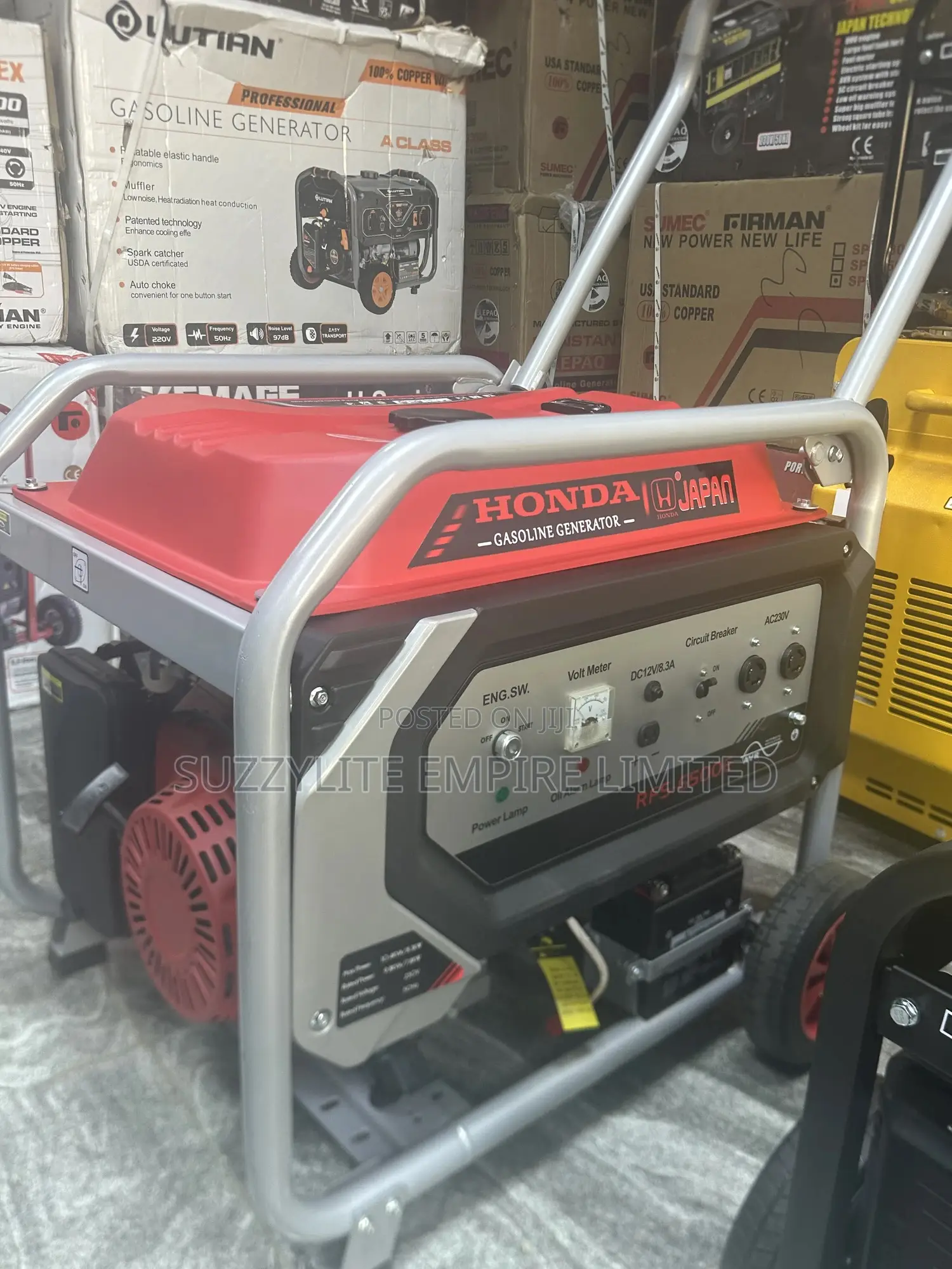 Honda Automatic Generator 8.0kva  Rfs6500e