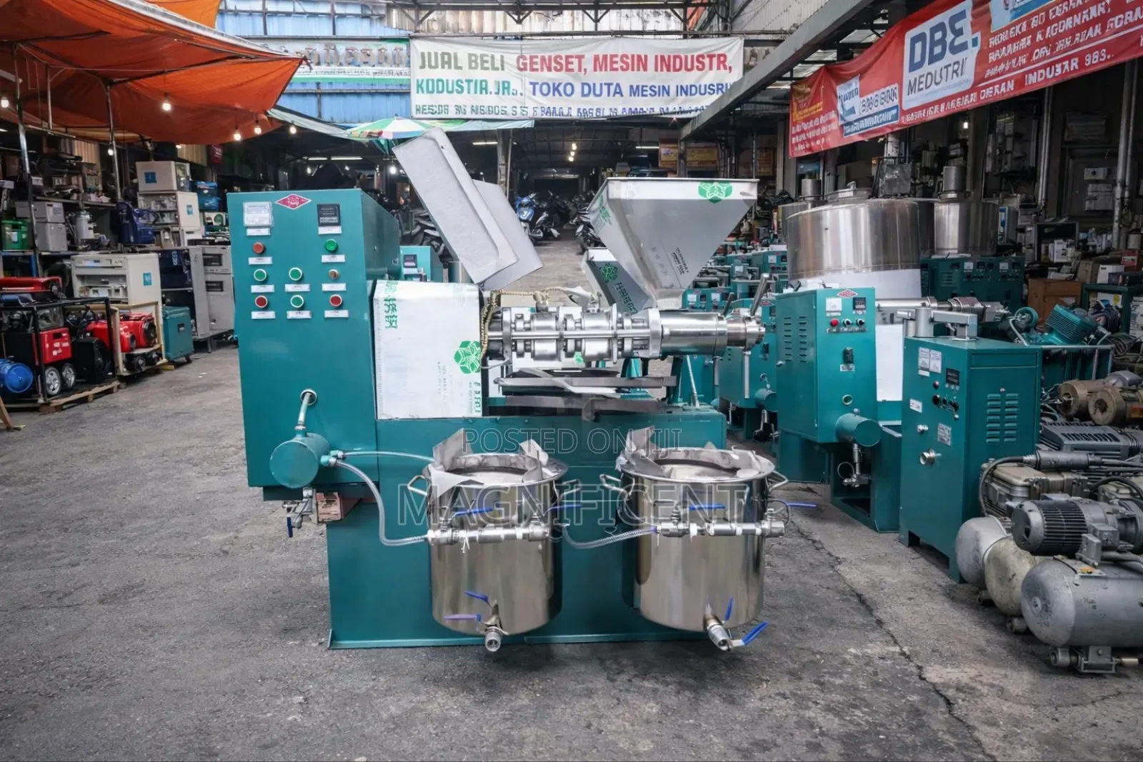 Industrial Groundnut Oil Extraction Machine – High Output Efficient