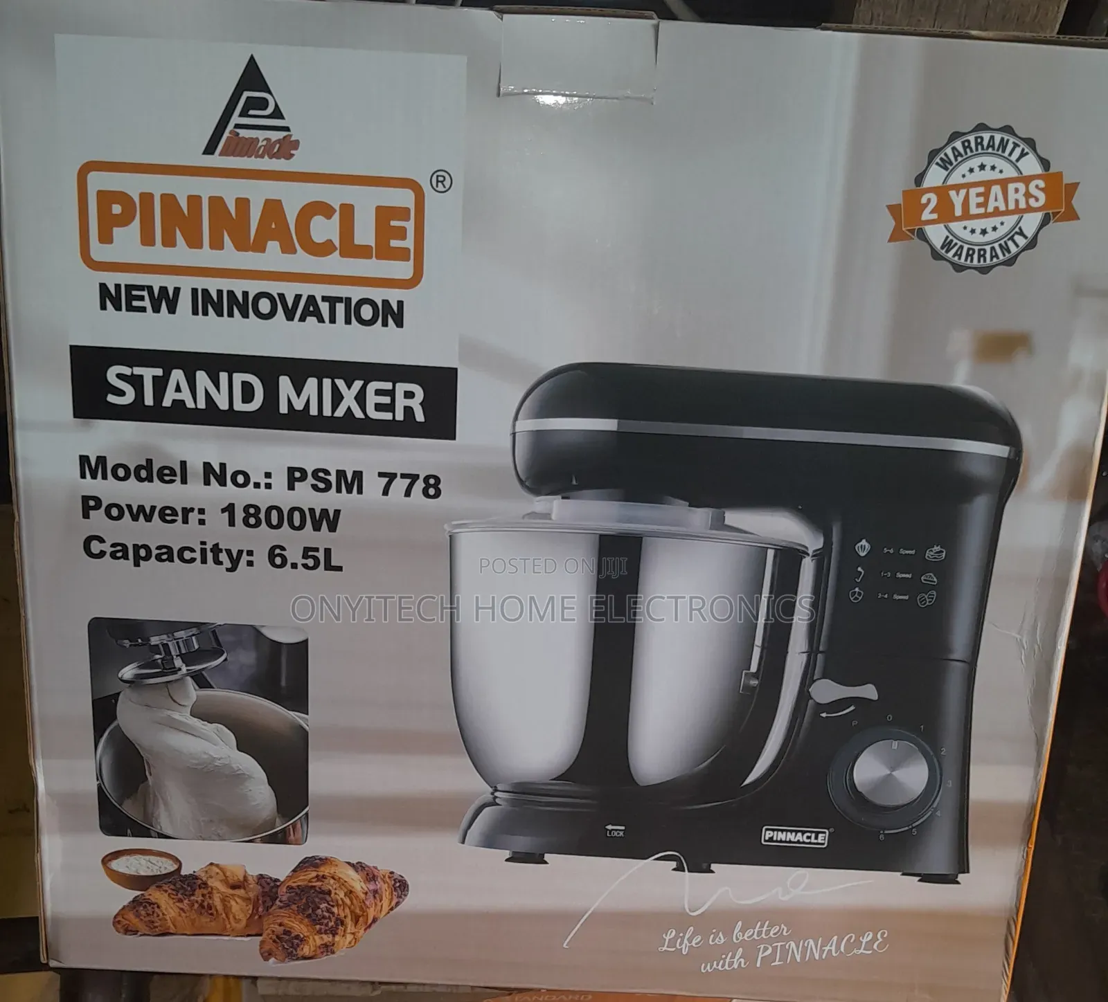 Pinnacle Stand Mixer 6.5l