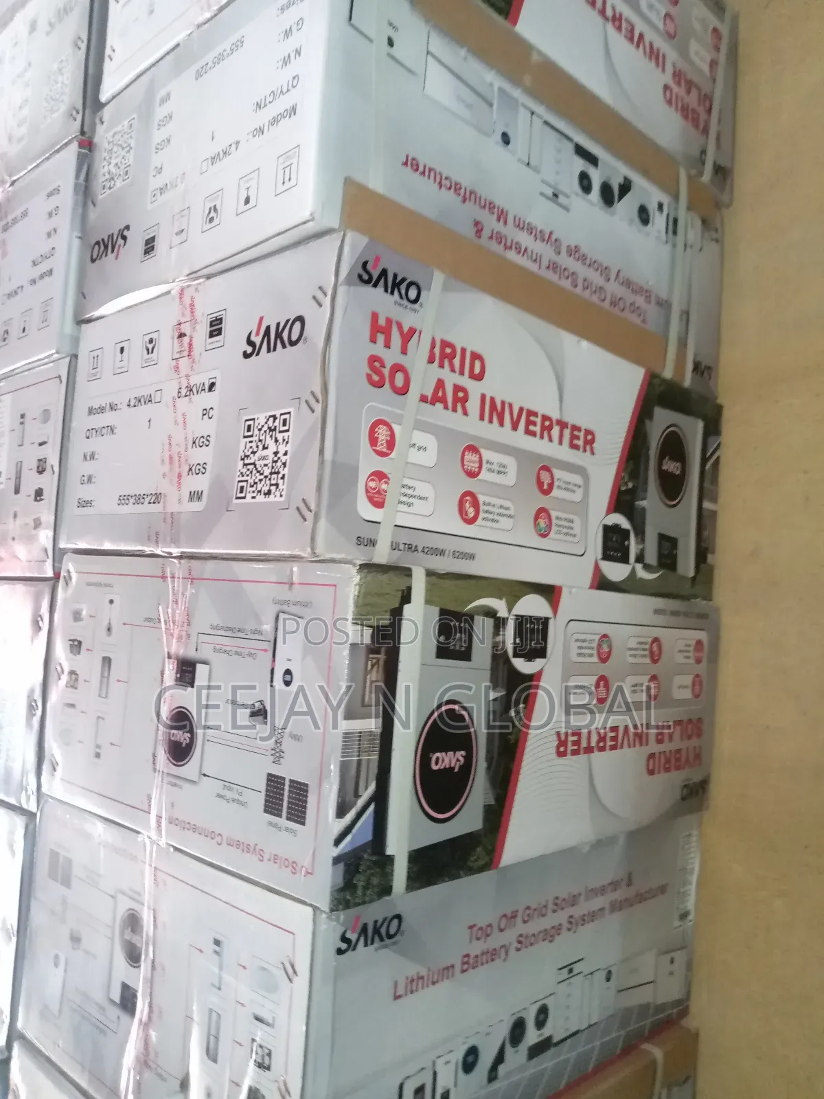 Solar Sako 6kva 48v Hybrid Inverter