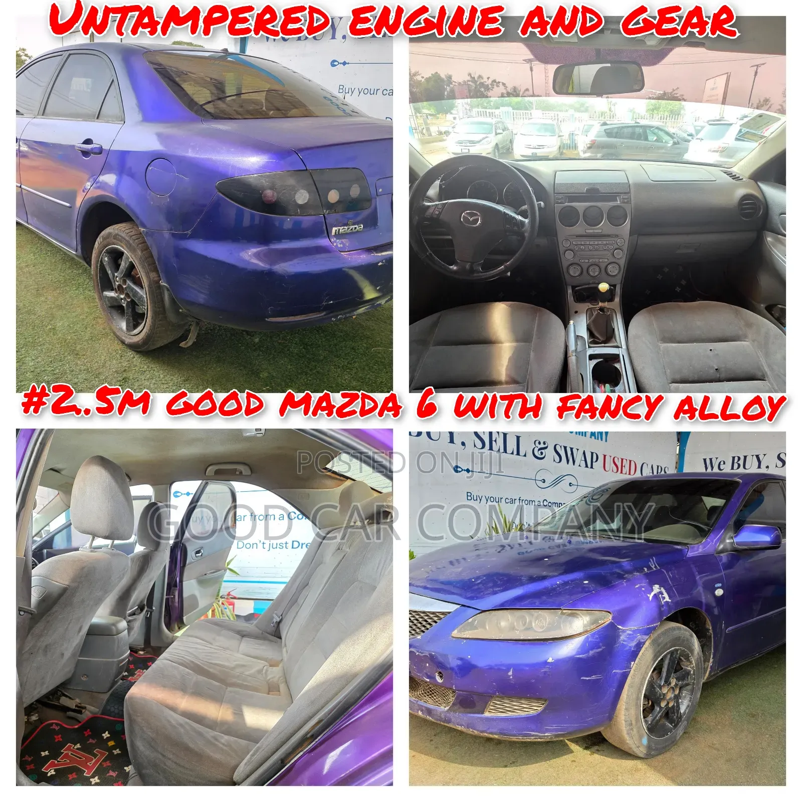 Mazda 6 2005 Purple