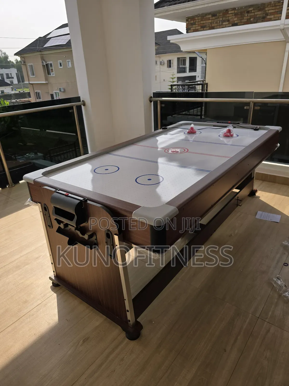 4-in-1 Pool Table - Snooker, Tennis, Air Hockey Dining