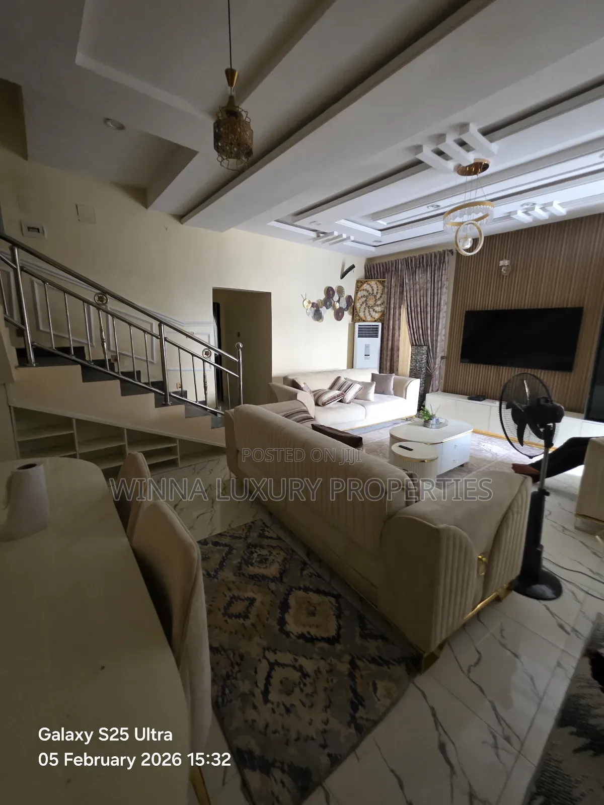 Furnished 4bdrm Duplex in Palm Height, Lugbe District for rent