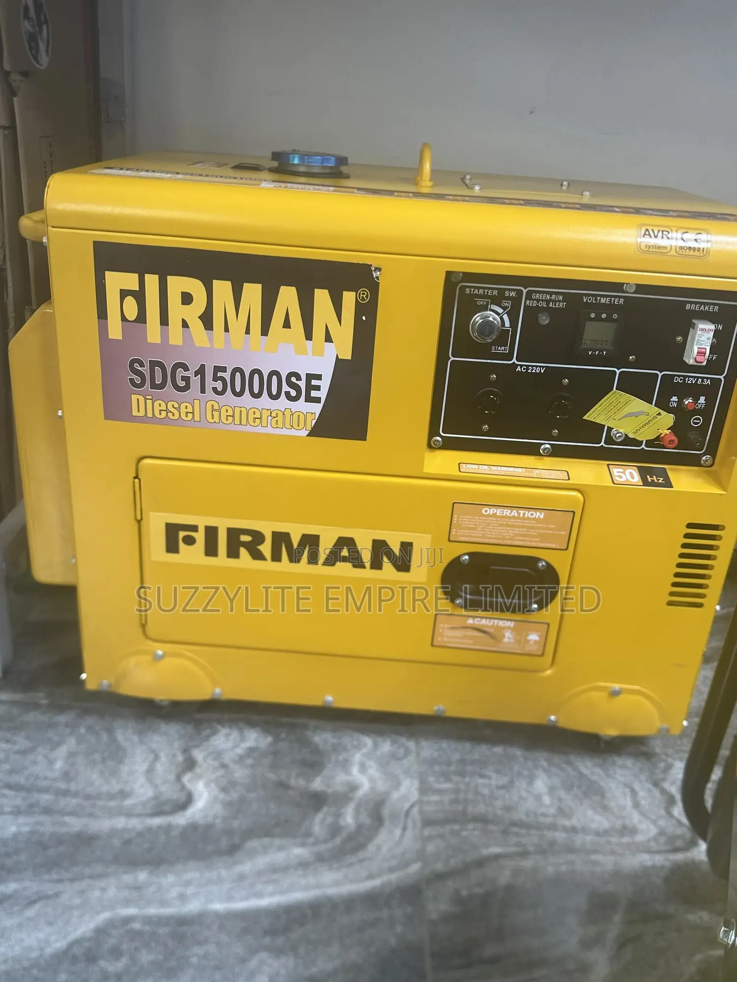 Firman 10kva Diesel Generator Sdg15000se