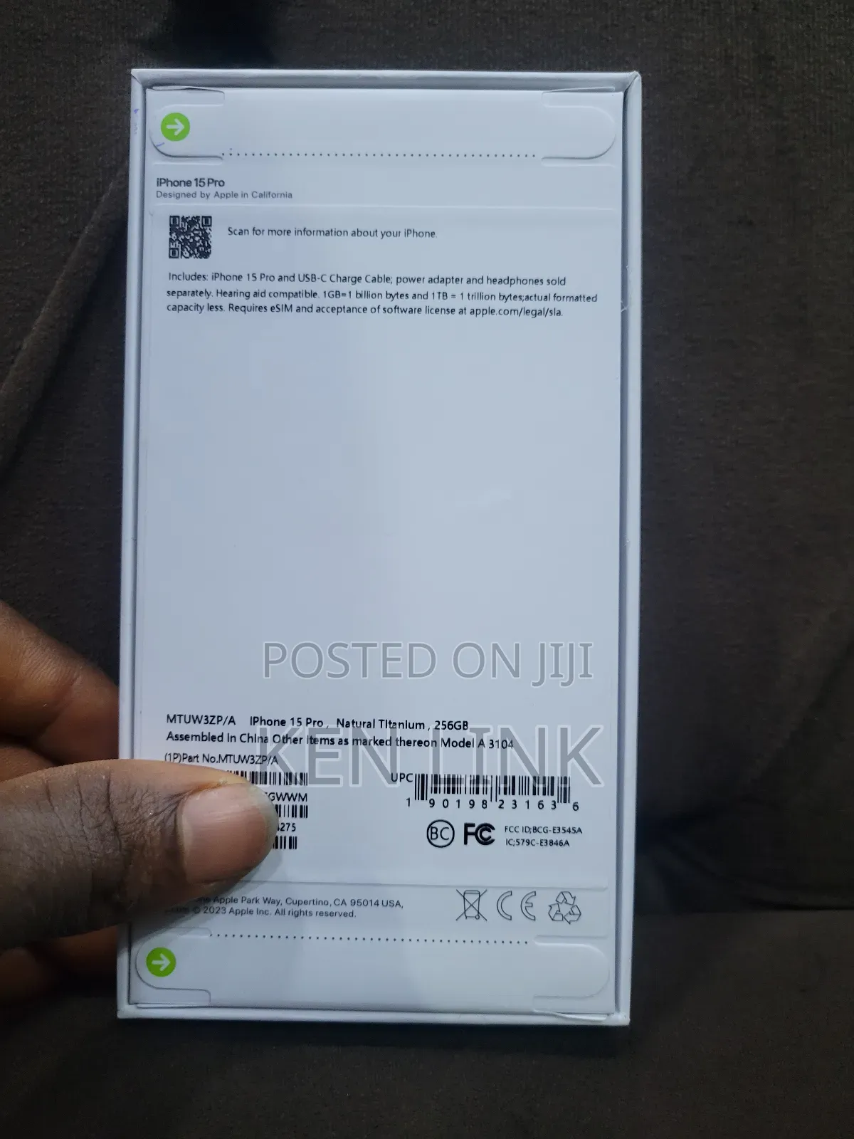 New Apple iPhone 15 Pro 256 GB