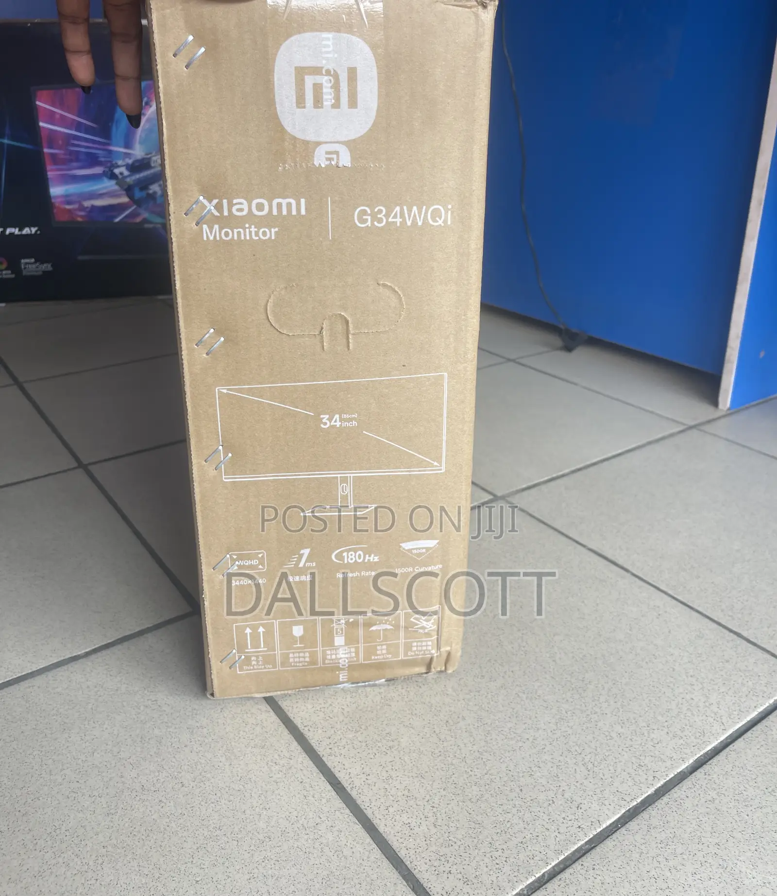 Ultra-Wide Immersion Beast — Xiaomi 34” Curved Gaming Monitor (180hz)