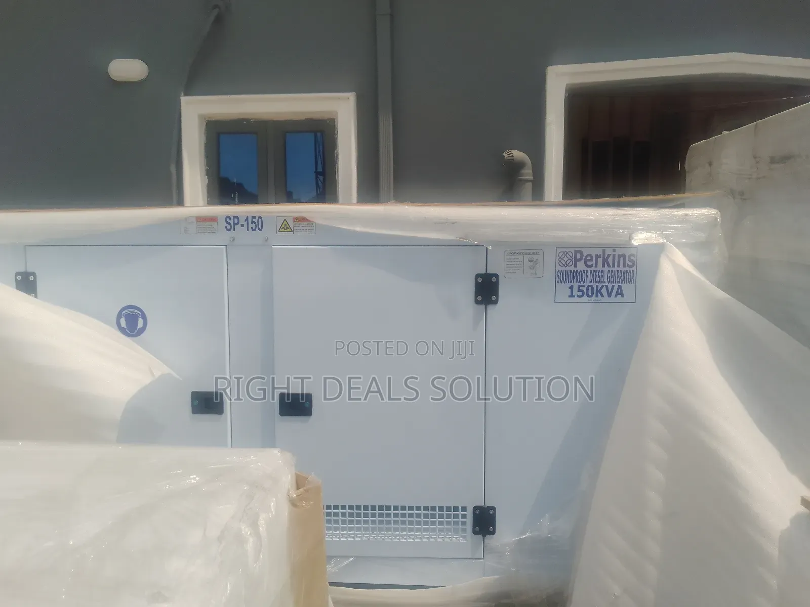 Perkins 150kva Low-Noise Soundproof Diesel Genset – Built for Comfort