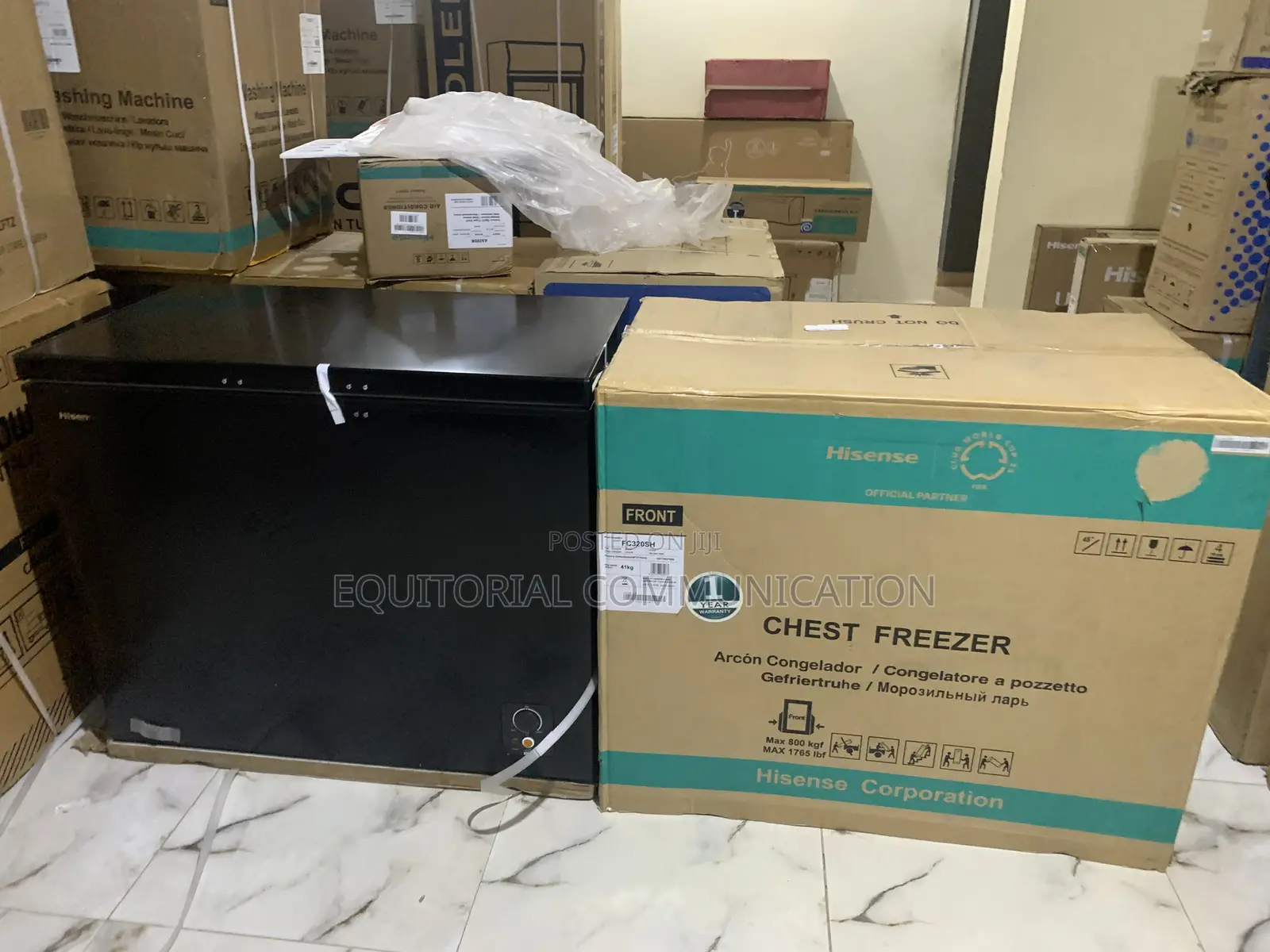 Hisense Fc-320sh Chest Freezer With Power Indicator