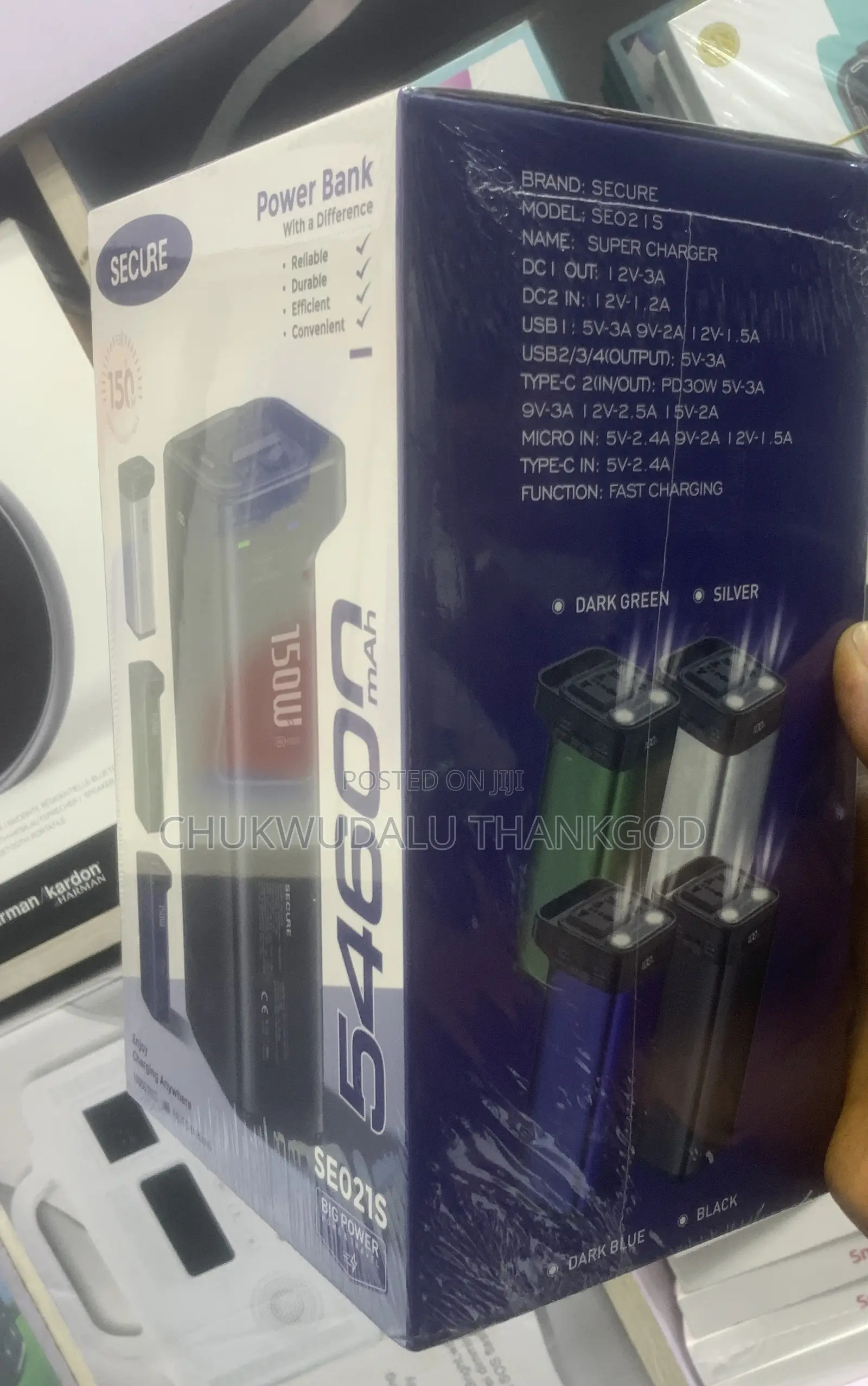 Secure Power Station for Your Laptop and Phones