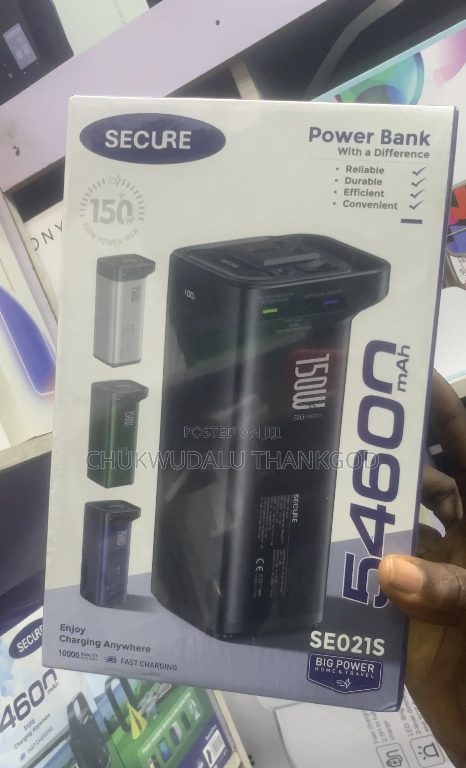 Secure Power Station for Your Laptop and Phones