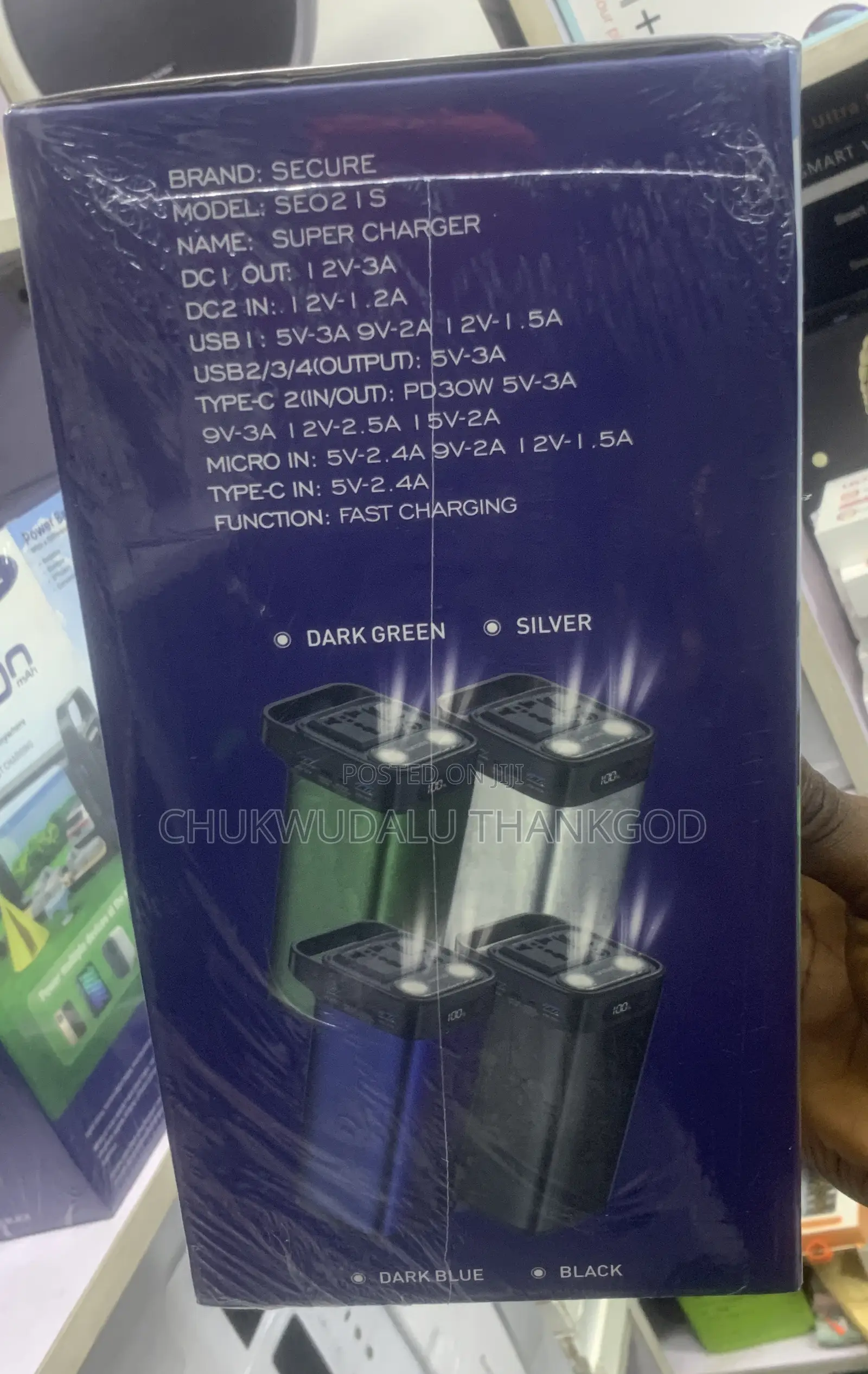 Secure Power Station for Your Laptop and Phones
