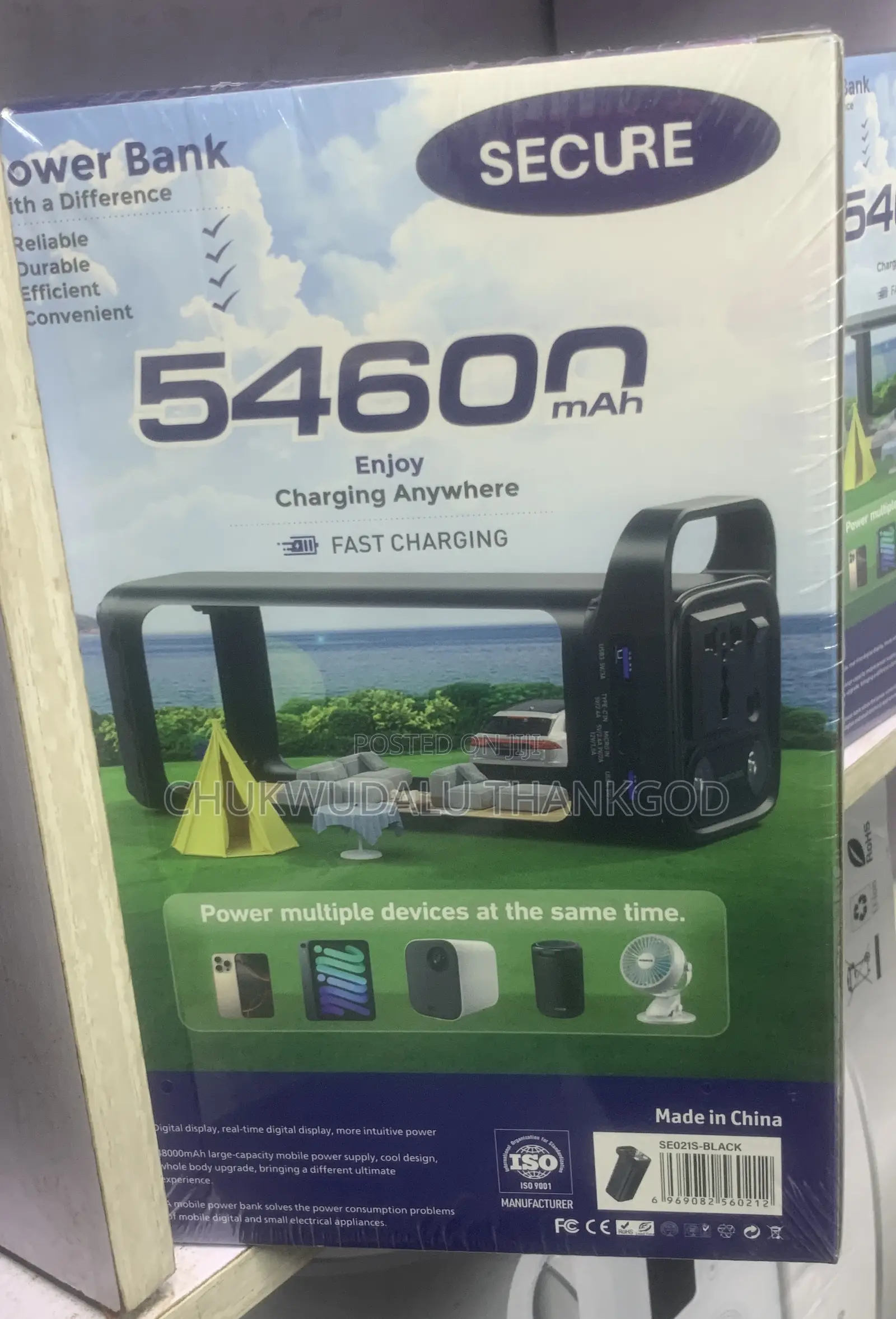 Secure Power Station for Your Laptop and Phones
