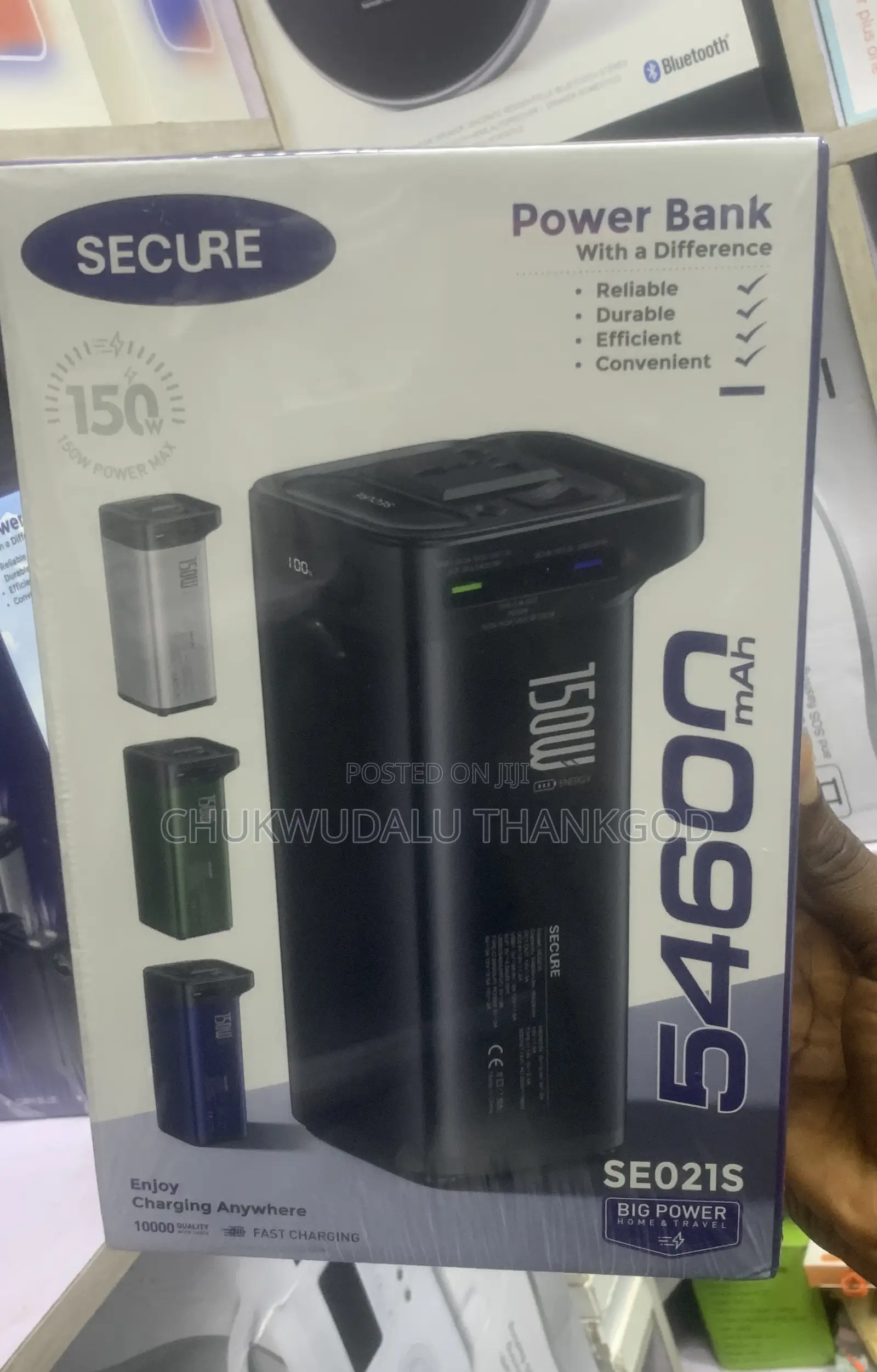 Secure Power Station for Your Laptop and Phones