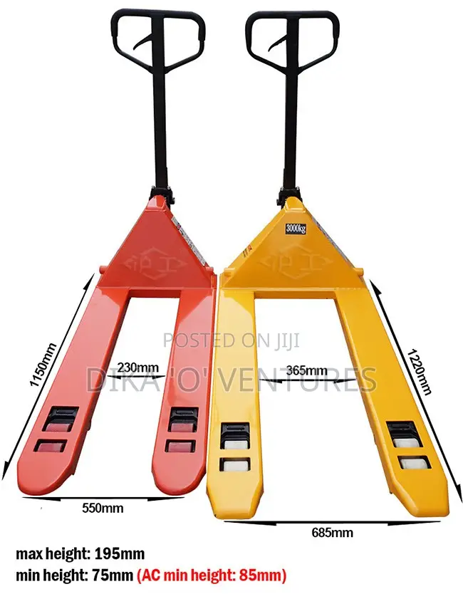 3 Ton Pallet Truck Jacks