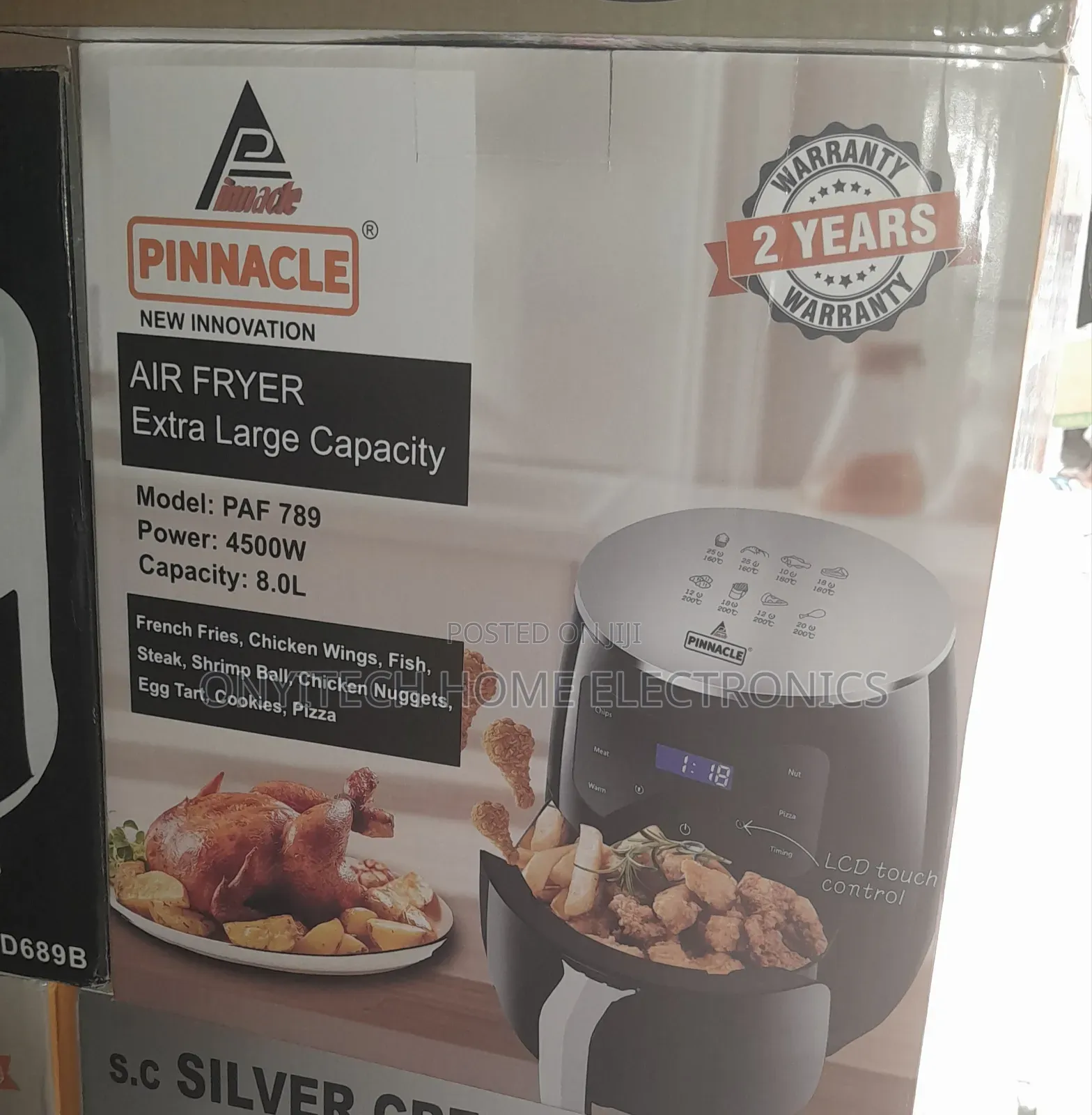 Pinnacle Airfryer 8l