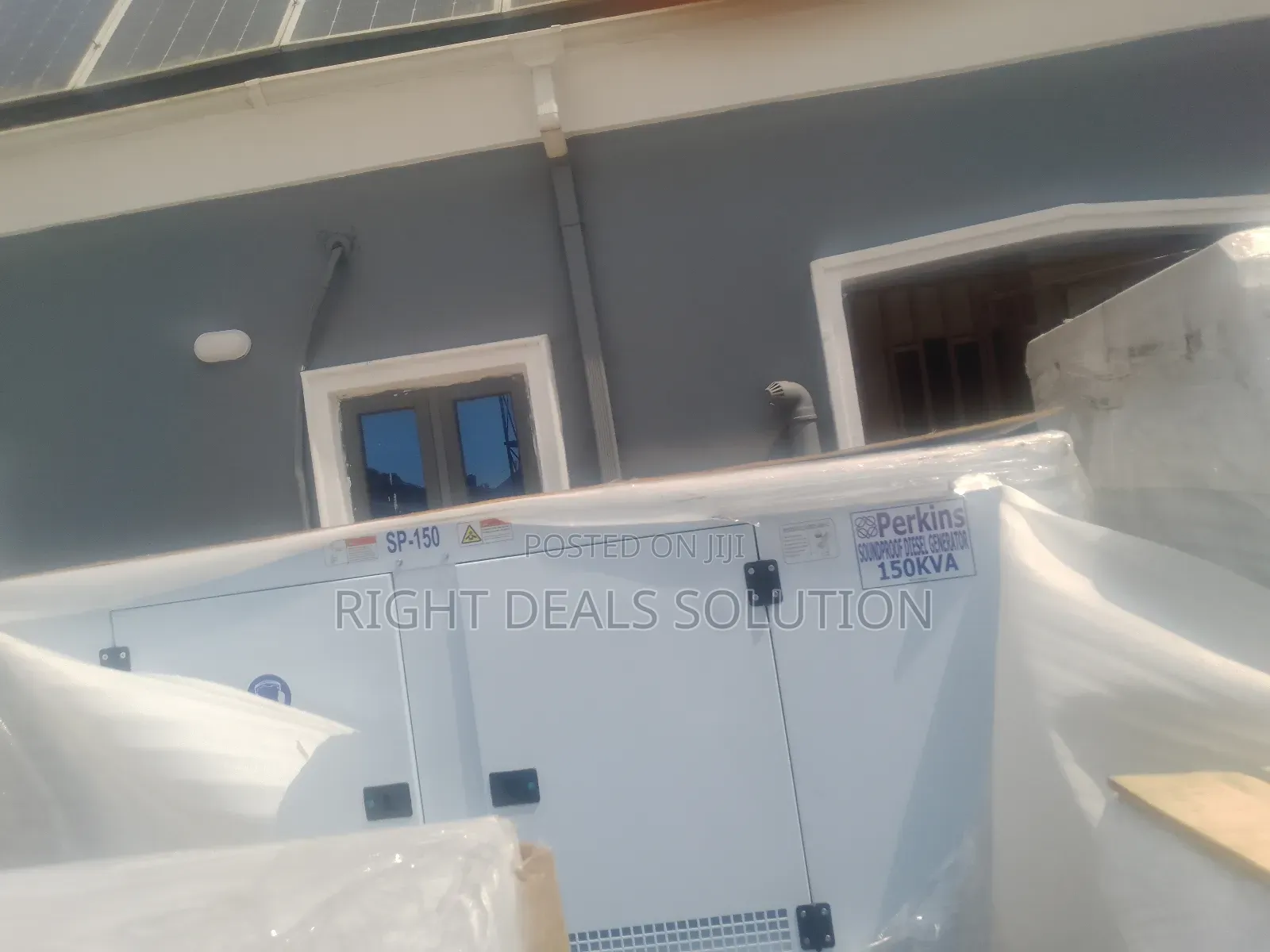 Perkins 150kva Soundproof Generator – Silent Power for Critical Needs