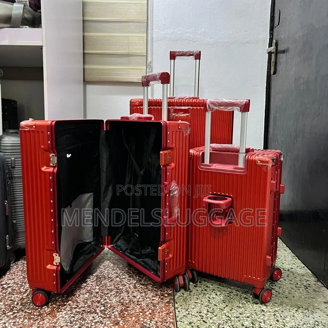 Red Box With Bottle Storage